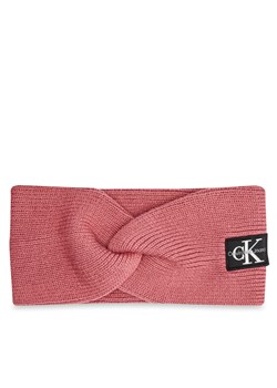 Calvin Klein Opaska materiałowa Mono Logo Patch K60K612660 Różowy ze sklepu MODIVO w kategorii Opaski do włosów - zdjęcie 181115212