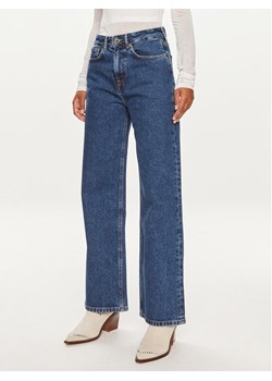 Pepe Jeans Jeansy PL204731 Niebieski Straight Fit ze sklepu MODIVO w kategorii Jeansy damskie - zdjęcie 181115231