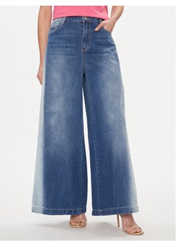 Please Jeansy P2V3EH0NOX Niebieski Wide Fit ze sklepu MODIVO w kategorii Jeansy damskie - zdjęcie 181115242