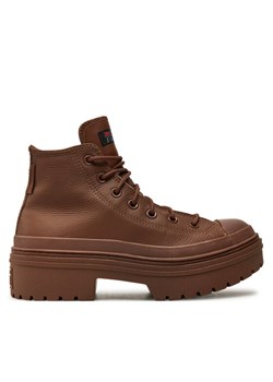 Converse Botki Chuck Taylor All Star A11547C Brązowy ze sklepu MODIVO w kategorii Botki - zdjęcie 181115371