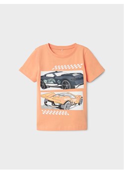 NAME IT T-Shirt HOT WHEELS 13203566 Pomarańczowy Regular Fit - id: 0000300964224 - marki Name It - 181115392 NAME IT T-Shirt HOT WHEELS 13203566 Pomarańczowy Regular Fit ze sklepu MODIVO w kategorii Koszulki niemowlęce - zdjęcie 181115392