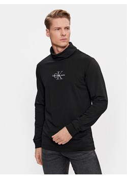Calvin Klein Jeans Golf J30J321701 Czarny Slim Fit ze sklepu MODIVO w kategorii T-shirty męskie - zdjęcie 181115430