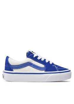 Vans Tenisówki Uy Sk8-Low VN0A7Q5L7Z21 Niebieski ze sklepu MODIVO w kategorii Trampki dziecięce - zdjęcie 181115571