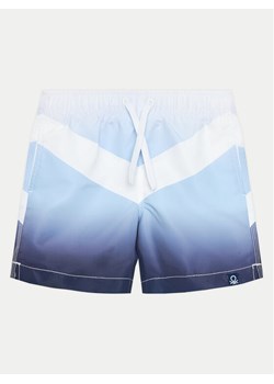 United Colors Of Benetton Szorty kąpielowe 5JD00X00L Niebieski Regular Fit - id: 0000304190902 - marki United Colors Of Benetton - 181115660 United Colors Of Benetton Szorty kąpielowe 5JD00X00L Niebieski Regular Fit ze sklepu MODIVO w kategorii Kąpielówki chłopięce - zdjęcie 181115660