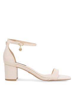 Nine West Sandały WFA2625-1 Beżowy ze sklepu MODIVO w kategorii Sandały damskie - zdjęcie 181115710