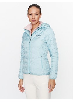 Columbia Kurtka puchowa Delta Ridge™ Down Hooded Jacket Zielony Regular Fit ze sklepu MODIVO w kategorii Kurtki damskie - zdjęcie 181115730