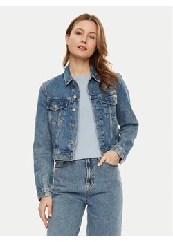 Calvin Klein Jeans Kurtka jeansowa 90's J20J224542 Niebieski Regular Fit ze sklepu MODIVO w kategorii Kurtki damskie - zdjęcie 181115772