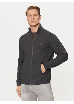 Guess Bluza M5RQ80 KCN01 Szary Regular Fit ze sklepu MODIVO w kategorii Bluzy męskie - zdjęcie 181115782