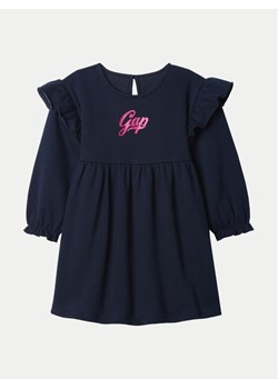 Gap Sukienka codzienna 645433 Granatowy Regular Fit ze sklepu MODIVO w kategorii Sukienki dziewczęce - zdjęcie 181115820