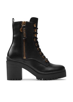 Guess Botki Cabra2 FL7CBR ELE10 Czarny ze sklepu MODIVO w kategorii Workery damskie - zdjęcie 181115840