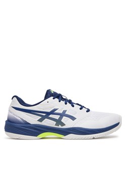 Asics Buty halowe Gel-Court Hunter 3 1071A088 Biały ze sklepu MODIVO w kategorii Buty sportowe męskie - zdjęcie 181115982