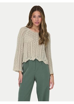 ONLY Sweter Nola 15233173 Szary Regular Fit ze sklepu MODIVO w kategorii Swetry damskie - zdjęcie 181116071