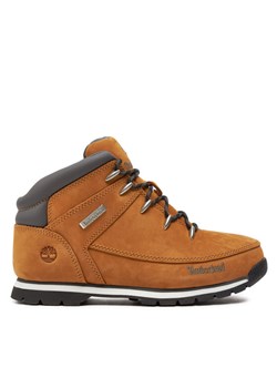 Timberland Trapery Euro Sprint 6690R/TB06690R2311 Brązowy ze sklepu MODIVO w kategorii Workery damskie - zdjęcie 181116092