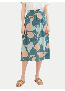 Tom Tailor Spódnica midi 1040348 Zielony Regular Fit ze sklepu MODIVO w kategorii Spódnice - zdjęcie 181116154