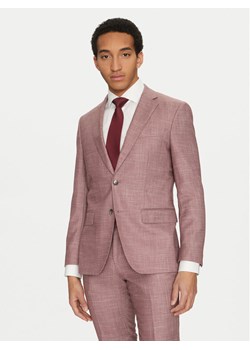 BOSS Marynarka H-Hutson-251 50539804 Różowy Regular Fit ze sklepu MODIVO w kategorii Marynarki męskie - zdjęcie 181116260