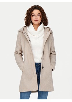 ONLY Płaszcz przejściowy Sedona 15142911 Beżowy Regular Fit ze sklepu MODIVO w kategorii Płaszcze damskie - zdjęcie 181116270