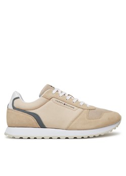 Tommy Hilfiger Sneakersy New Eva Runner Summer Nylon Pop FM0FM05427 Beżowy ze sklepu MODIVO w kategorii Buty sportowe męskie - zdjęcie 181116312