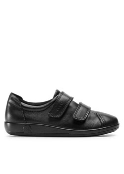 ECCO Sneakersy Soft 2.0 20651356723 Czarny ze sklepu MODIVO w kategorii Półbuty damskie - zdjęcie 181116351