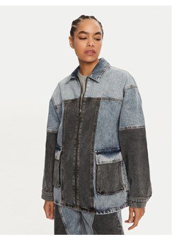 ROTATE Kurtka jeansowa Mariana 1128221603 Niebieski Oversize ze sklepu MODIVO w kategorii Kurtki damskie - zdjęcie 181116391