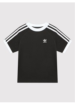 adidas T-Shirt adicolor 3-Stripes HK2913 Czarny Relaxed Fit ze sklepu MODIVO w kategorii T-shirty chłopięce - zdjęcie 181116503