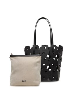BOSS Torebka Lindah 50541981 Czarny ze sklepu MODIVO w kategorii Torby Shopper bag - zdjęcie 181116513