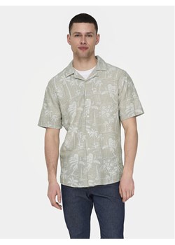 Only & Sons Koszula Caiden 22028423 Beżowy Regular Fit ze sklepu MODIVO w kategorii Koszule męskie - zdjęcie 181116544