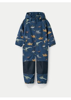 NAME IT Kombinezon softshell Alfa 13228605 Granatowy Regular Fit ze sklepu MODIVO w kategorii Kombinezony chłopięce - zdjęcie 181116624