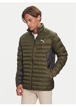 Puma Kurtka zimowa PackLITE 849356 Zielony Slim Fit ze sklepu MODIVO w kategorii Kurtki męskie - zdjęcie 181116643