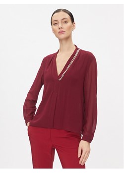 Rinascimento Bluzka CFC0116133003 Bordowy Regular Fit ze sklepu MODIVO w kategorii Bluzki damskie - zdjęcie 181116692