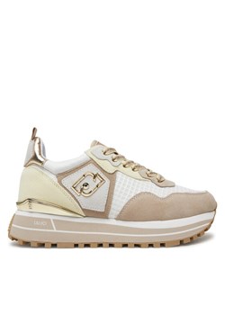 Liu Jo Sneakersy Maxi Wonder 01 BA5013 PX027 Beżowy ze sklepu MODIVO w kategorii Buty sportowe damskie - zdjęcie 181116761