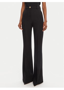Balmain Spodnie materiałowe DF1PO104WC09 Czarny Regular Fit - id: 0000305313799 - marki BALMAIN - 181116824 Balmain Spodnie materiałowe DF1PO104WC09 Czarny Regular Fit ze sklepu MODIVO w kategorii Spodnie damskie - zdjęcie 181116824