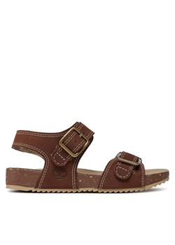 Timberland Sandały Castle Island 2 Strap TB0A5SZT9311 Brązowy ze sklepu MODIVO w kategorii Sandały dziecięce - zdjęcie 181116834