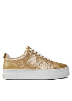 Guess Sneakersy Gianele4 FLPGN4 LEL12 Złoty ze sklepu MODIVO w kategorii Trampki damskie - zdjęcie 181116920