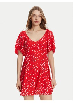 Roxy Sukienka letnia ERJWD03880 Czerwony Regular Fit ze sklepu MODIVO w kategorii Sukienki - zdjęcie 181117034