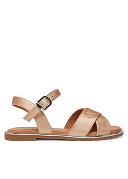 Calvin Klein Jeans Sandały V3A2-82042-1688 M Brązowy ze sklepu MODIVO w kategorii Sandały dziecięce - zdjęcie 181117050