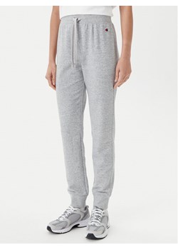 Champion Spodnie dresowe 118101 Szary Slim Fit ze sklepu MODIVO w kategorii Spodnie damskie - zdjęcie 181117103