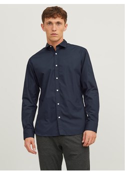 Jack&Jones Koszula 12187222 Granatowy Slim Fit ze sklepu MODIVO w kategorii Koszule męskie - zdjęcie 181117152