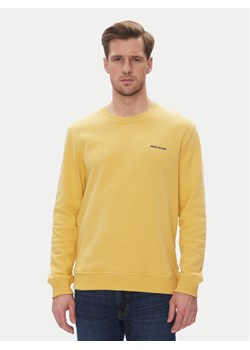 Pepe Jeans Bluza Damian PM582754 Żółty Regular Fit ze sklepu MODIVO w kategorii Bluzy męskie - zdjęcie 181117223