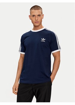 adidas T-Shirt Adicolor Classics 3-Stripes T-Shirt IA4850 Niebieski Slim Fit ze sklepu MODIVO w kategorii T-shirty męskie - zdjęcie 181117500
