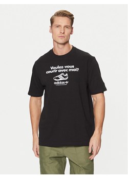 adidas T-Shirt Graphic Tee JC8366 Czarny Regular Fit ze sklepu MODIVO w kategorii T-shirty męskie - zdjęcie 181117622