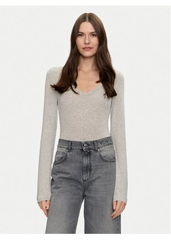 Brave Soul Body LBS-149JILLGREYM Szary Regular Fit ze sklepu MODIVO w kategorii Bluzki damskie - zdjęcie 181117630