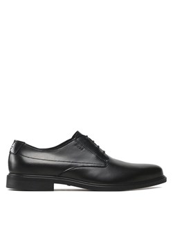 Hugo Półbuty Kerr 50497869 Czarny ze sklepu MODIVO w kategorii Buty eleganckie męskie - zdjęcie 181117693