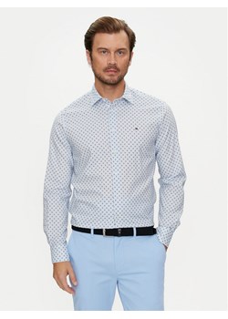 Tommy Hilfiger Koszula MW0MW36363 Błękitny Regular Fit ze sklepu MODIVO w kategorii Koszule męskie - zdjęcie 181117764