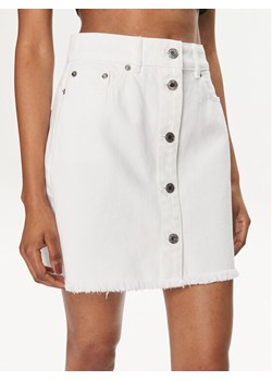 MICHAEL Michael Kors Spódnica jeansowa MS470CO80V Biały Slim Fit ze sklepu MODIVO w kategorii Spódnice - zdjęcie 181118050