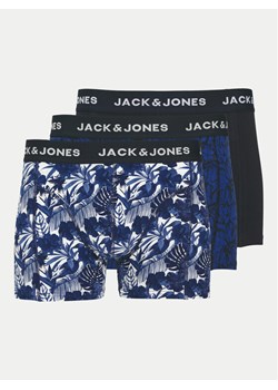 Jack&Jones Komplet 3 par bokserek Dexter 12267054 Niebieski ze sklepu MODIVO w kategorii Majtki męskie - zdjęcie 181118070
