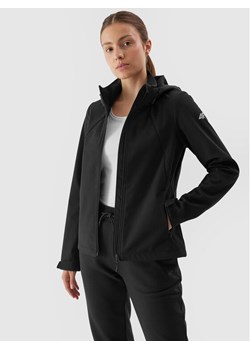 4F Kurtka softshell 4FAW23TSOFF152 Czarny Slim Fit ze sklepu MODIVO w kategorii Kurtki damskie - zdjęcie 181118290