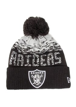New Era Czapka Nfl Sport Knit Cuff 12122720 Czarny ze sklepu MODIVO w kategorii Czapki zimowe męskie - zdjęcie 181118343