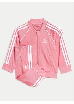 adidas Dres adicolor SST IX5172 Różowy Regular Fit ze sklepu MODIVO w kategorii Komplety niemowlęce - zdjęcie 181118352