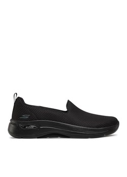 Skechers Półbuty Go Walk Arch Fit 124401/BBK Czarny ze sklepu MODIVO w kategorii Buty sportowe damskie - zdjęcie 181118431