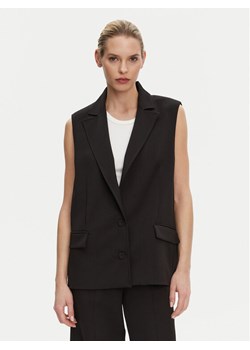 Patrizia Pepe Kamizelka 8S0512/A375-K103 Czarny Regular Fit ze sklepu MODIVO w kategorii Kamizelki damskie - zdjęcie 181118453